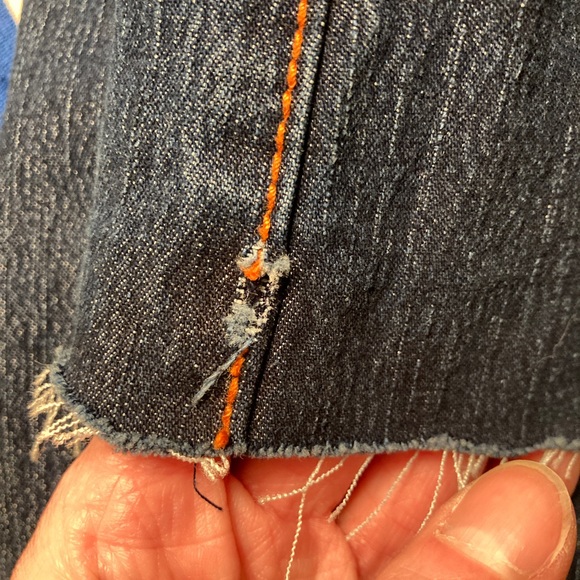 Ecko Red Raw Hem Jeans Junior’s Size 11-FLAWS - Picture 11 of 13